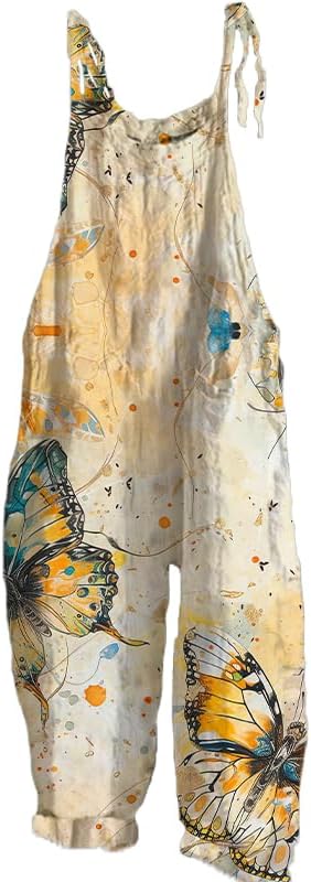 Plus Size 2024 Summer Floral Printed Short Sleeve Jumpsuit for Women Wide Leg Beach Jumpsuit with Pockets