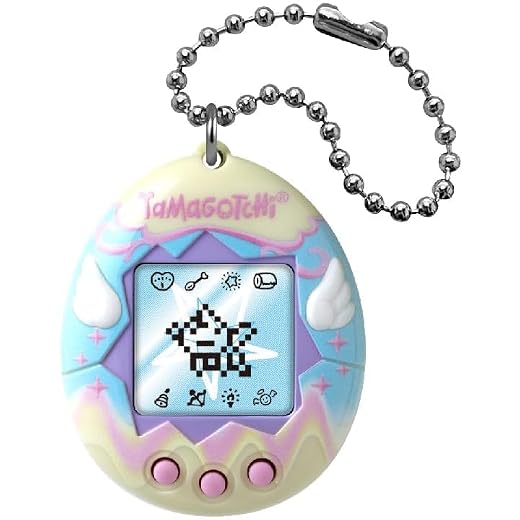 Bandai - Tamagotchi Virtuelles Haustier, Pink Glitter