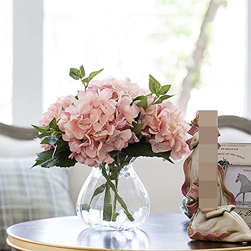 Helderglazen vaas, woonkamer badkamer tafelvaas lelie tulpenvaas container grote fles mondvaas, 15 * 15 * 17cm (kleur: helder) - Afbeelding 6