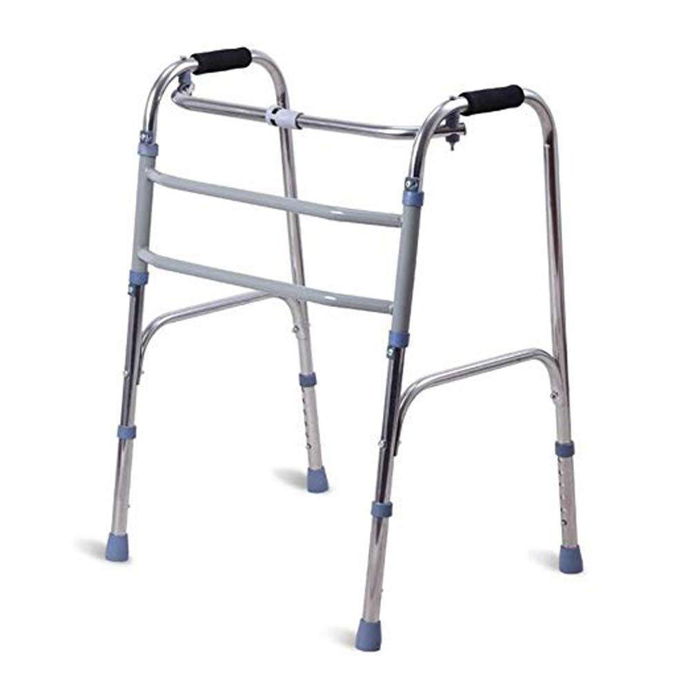 WolFum Lekka rama napowietrzna/chodzik/Rollator Osoby w podeszłym wieku Chodzik stojący Niepełnosprawny chodzik Chodzik Składany Podwójny komfort