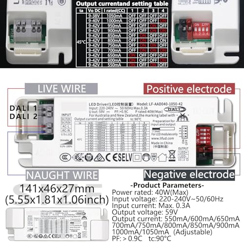 Alimentation AC 220V variable pour projet de rénovation lumineuse - 6