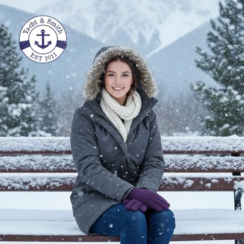 Image of Yacht & Smith Winter Beanies & Gloves For Men & Women, Warm Thermal Cold Resistant Bulk Packs