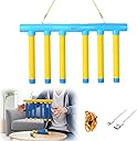 Reflective Drop Stick Challenge Game, 2026 New Hand Eye Coordination Reflex Training Toy, 3 Adjustable Speed Modes, Catching Sticks Game for All Ages (Blue)