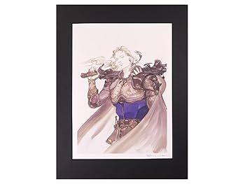 天野喜孝 FF6「リボン」 作品証明書付き 天野喜孝 FF6「リボン」 作品証明書付き Amazon.co.jp: ジャパン