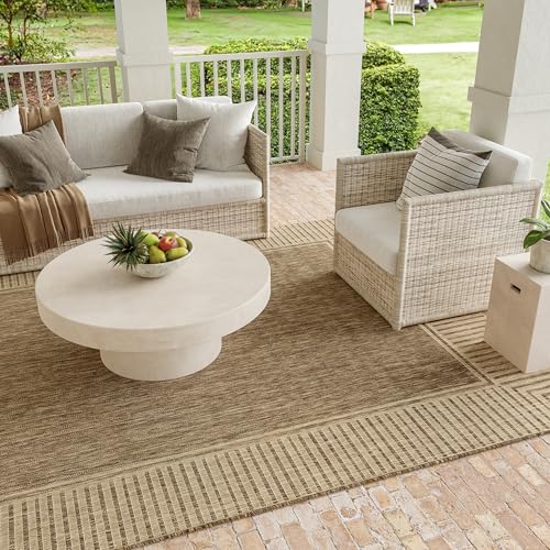 image for Nuloom Asha Light Brown/Ivory, 6'7