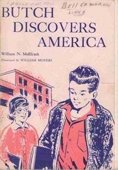 Paperback Butch discovers America Book
