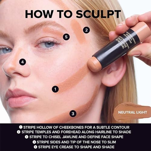 Image of Nudestix Tinted Blur Sculpt Stick, 6.2 g (Pack of 1)