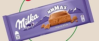 Milka Max Alpine Milk Chocolate Bar, 270g