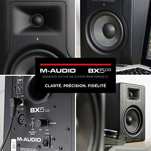 BX5 Moniteur de Studio M-AUDIO Éliminez les Erreurs de Mixage Audio