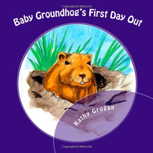 Baby Groundhog's First Day Out