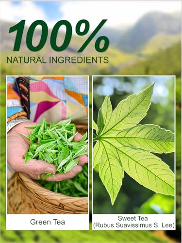 Image of TeeLux Sweet Green Tea Bags, 100ct Natural Sweet Tea Leaf Blend, Zero Sugar