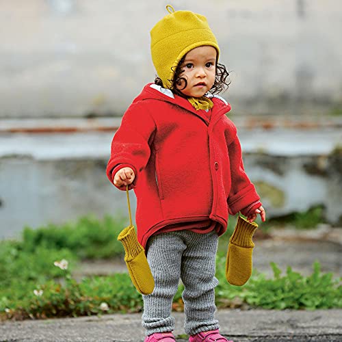 Toddler and Kids Mittens, Organic Merino Wool Snow Gloves4