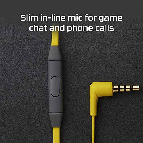 Image of (Refurbished) HyperX Cloud Earbuds Gaming Headphones with Mic for Nintendo Switch and Mobile Gaming - Ye