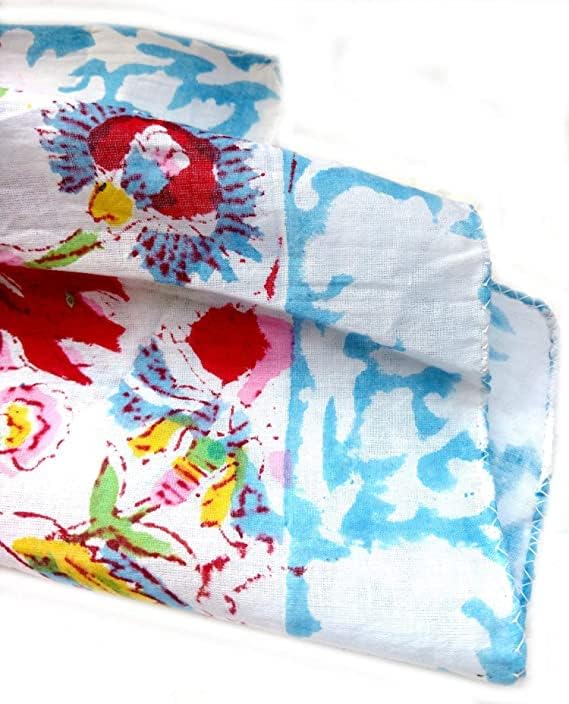 Craft N Copper Cotton Scarfs For Women’s Apparel Fabric Hand Block Printed 70x20 Inch Mini Stoll For Girls4