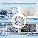 6L Ultrasonic Cleaner with Timer & Heater, Professional Ultrasonic Parts Cleaner, Knob Control Ultrasonic Cleaning Machine for Glasses Watch Jewelry Denture Dental Irrigator Parts Tools Circuit Board