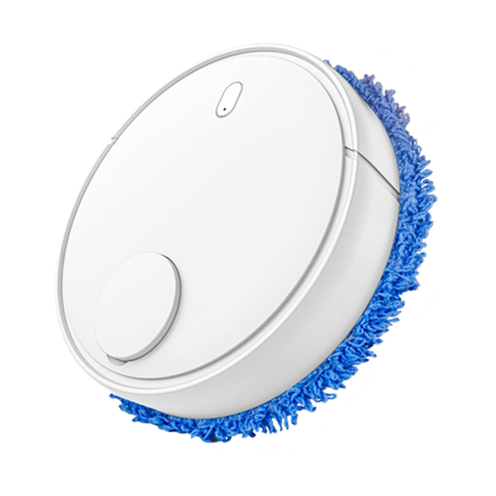 Robot aspirateur humide et sec avec machine de nettoyage sans fil et charge intelligente blanc