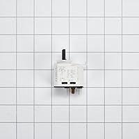 Vista 2 de Whirlpool WP3398094 Interruptor de empuje a arranque del secador OEM