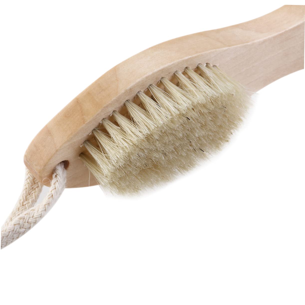 Outanaya 4-in-1 Foot File Nail Brush Reducer Pumice Stone Wood Pumice Bristle Steel Foot Exfoliating Brush for Healthy Skin
