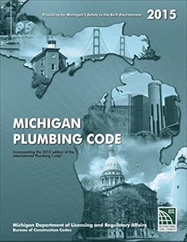 Paperback 2015 Michigan Plumbing Code Book
