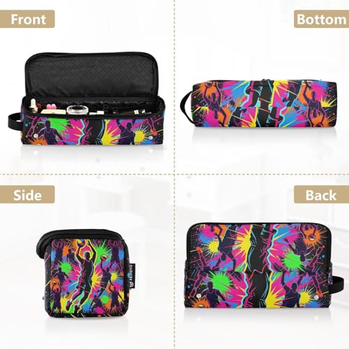 Bolsa de viaje para herramientas de cabello y tapete resistente al calor con gran capacidad para plancha, rizador, secador y más miniatura 5