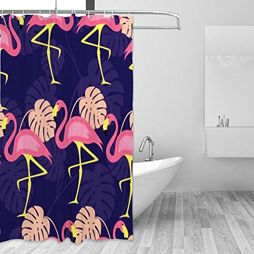 Rideau de douche lavable en machine polyester imperméable 66x72 - 5