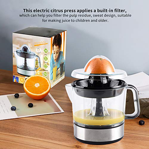 YUNYODA Electric Juicer, elektrische citruspers, elektrische sapcentrifuge, draagbare vruchtensapcentrifuge met filter… - Afbeelding 4