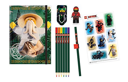 Preisvergleich Produktbild Lego 51890 - Schreibwarenset, Ninjago Movie, 6-teilig