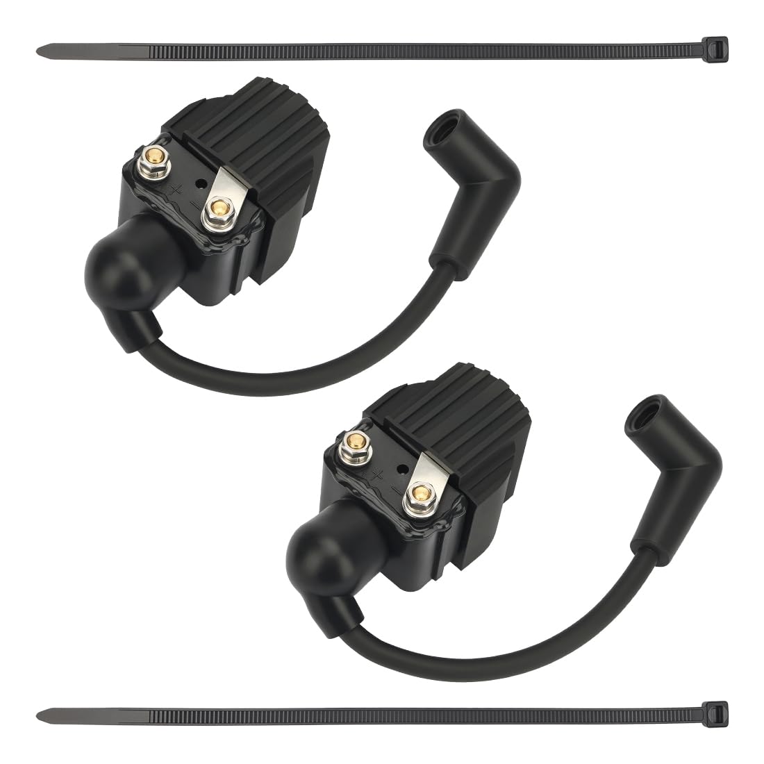 Kit Bobines d’Allumage avec Câbles pour Moteur Hors-Bord Mercury 6HP 8HP 9.9HP 10HP 15HP 20HP 25HP 813715A2 832757A4 Bobine d’Allumage Marine