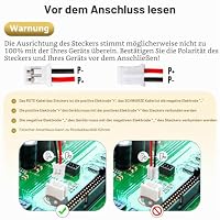 LiPo Akku 3,7V 200mAh 502025 mit JST-Kabel – Wiederaufladbarer Lithium Polymer Akku für Bluetooth-Lautsprecher, DIY-Projekte und Elektronikgeräte – Ansicht 3