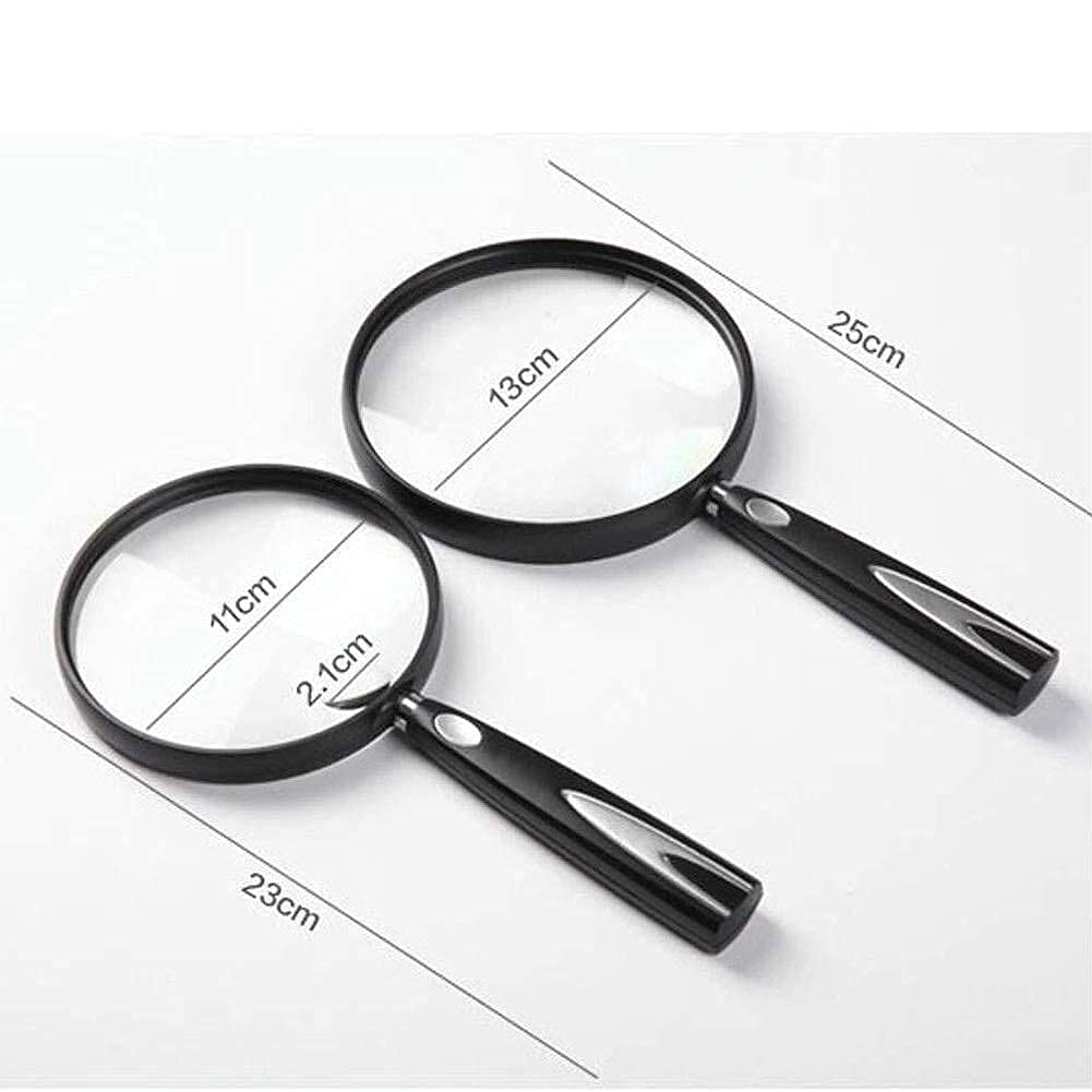 Magnifyiglasses Lenti di ingrandimento Lente di ingrandimento per lavori Artigianali Readimagnifier 3X / 4X Magnifyiglass Portatile: Lenti ottiche ad Alta defin