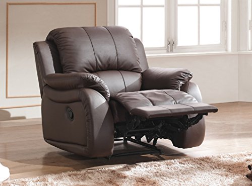Mapo Möbel Leder Schlafsessel Relaxsessel Fernsehsessel Schlaffunktion 5129-1-377 – Bild 4