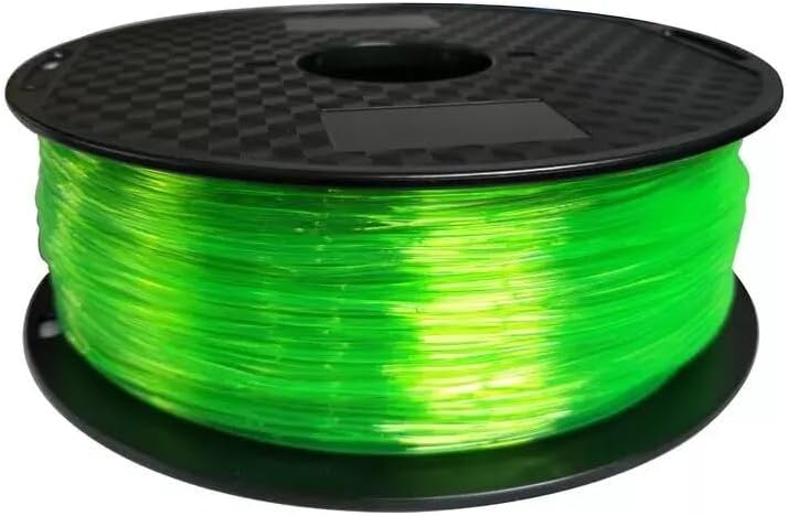 Miniatura 4 de Filamento flexible de plástico para impresora 3D, material de impresión 3D de TPU, 0.069 in, 250G, sublimación, 95A, negro, transparente, rojo y