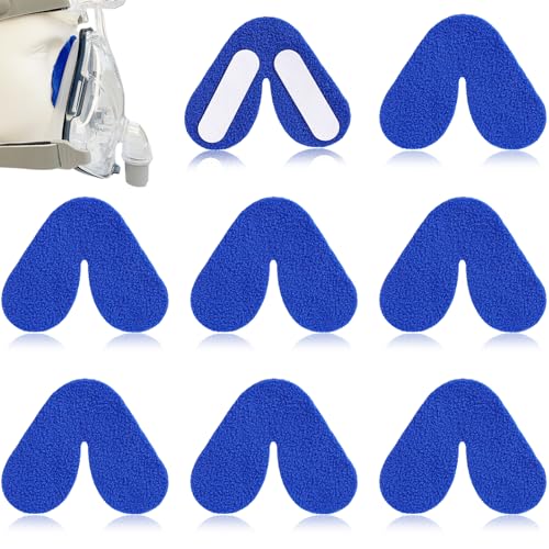 8 Stück Nasenpolster für CPAP-Maske,CPAP-Masken-Nasenpolster,Nasenschutzpolster für CPAP-Maschine,CPAP-Nasenkissen,CPAP-Nasenpads,Löwenstein Cpap Zubehör,Cpap Zubehör,für CPAP-Maske,Schlafapnoe-Maske