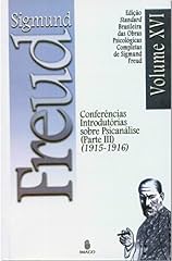 Capa de Edição Standard Brasileira das Obras Psicológicas Completas de Sigmund Freud Volume XVI: Conferências Introdutórias sobre Psicanálise (Partes III) (1917-1918)