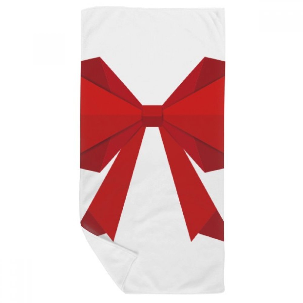 Serviette de bain Noël origami fini la peau irritée avec ce linge de toilette doux