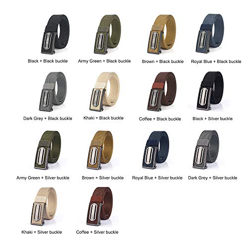 pedkit Cinto de nylon ao ar livre masculino cinto para estudantes adultos cinto de metal fivela auto