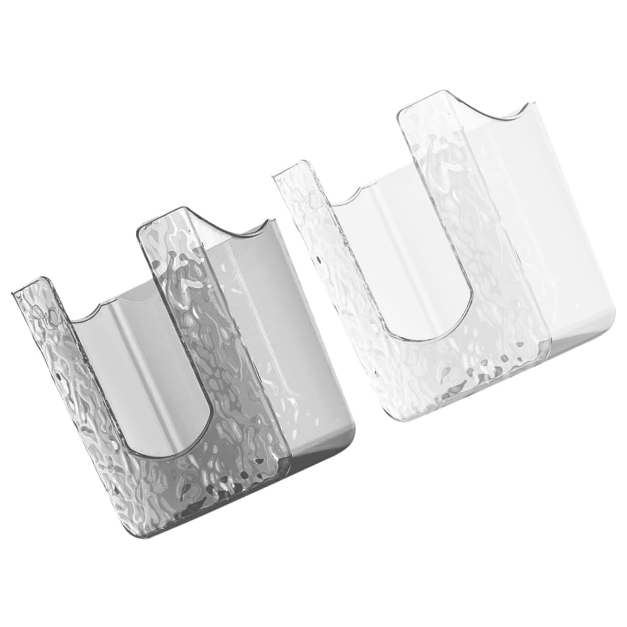 PRETYZOOM Lot De 4 Distributeurs De Mouchoirs Muraux Élégants Boîte De Rangement Multifonction pour Lingettes Et Mouchoirs pour Bébé 2 Pièces X 4
