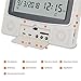 Al-Harameen,Azan Clock,Prayer Times Table Clock,Muslim Digital Alarm,HA-4010 (Gray)