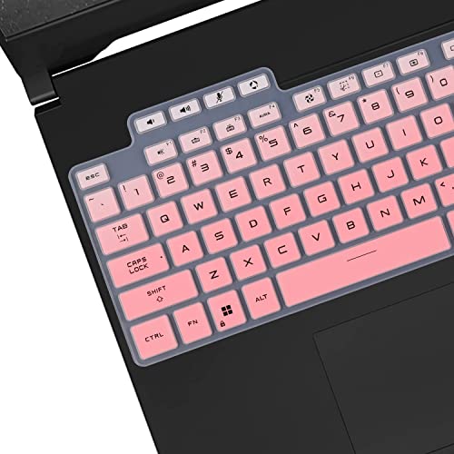 Cover de teclado para ASUS TUF F16/F15 2024-2026 OmbrePink miniatura 2