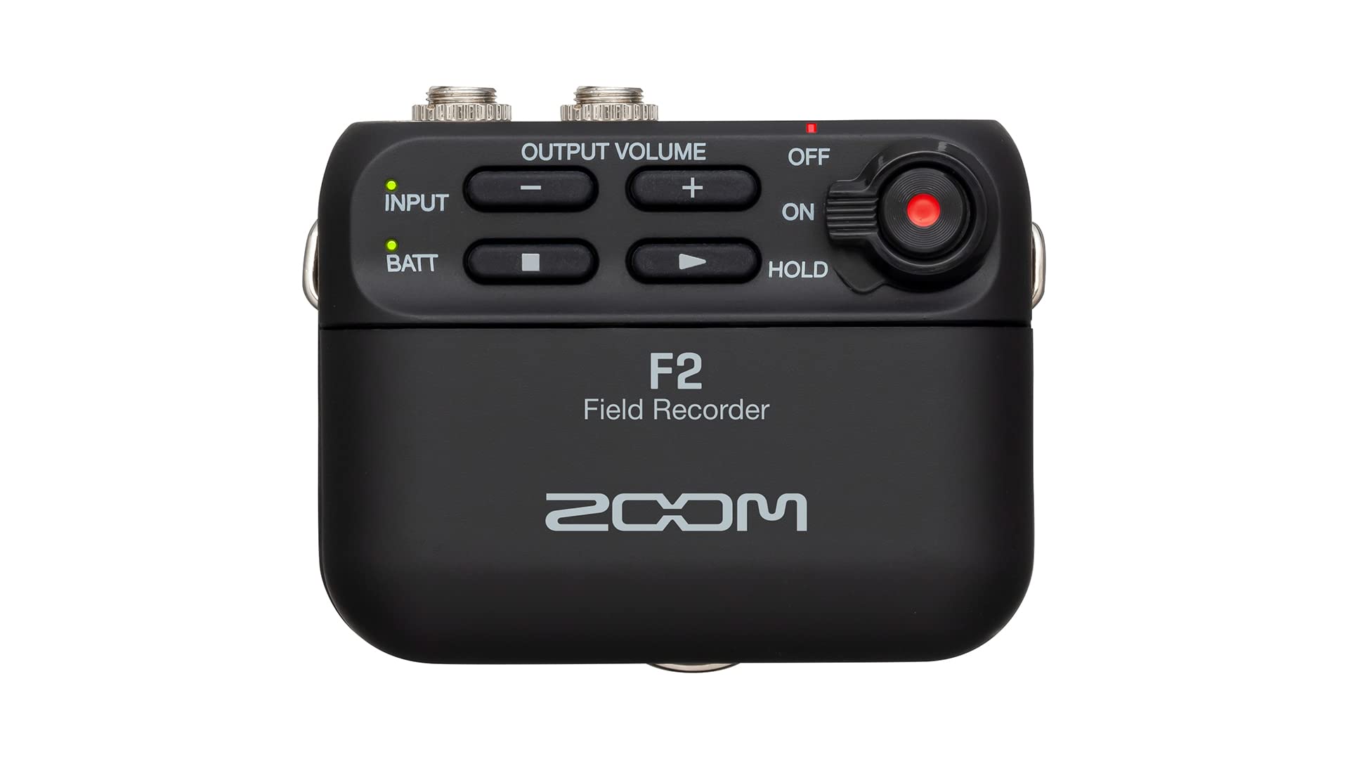 Zoom F2/B Field Recorder e Microfono Lavalier, Nero
