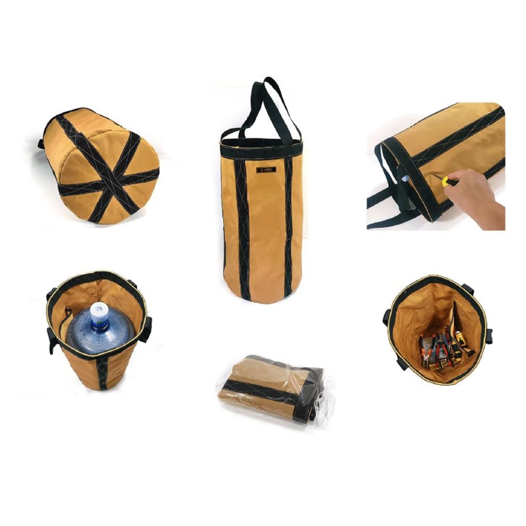 Borsa porta attrezzi in tela impermeabile per artigiani, elettricisti, giardinieri