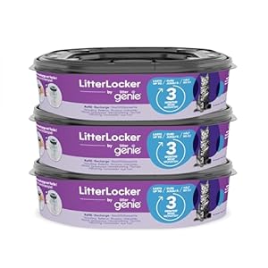 LitterLocker by Litter Genie XL Nachfüllkassette 3er-Pack
