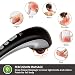 Snailax Masajeador de mano eléctrico para masaje de percusión inalámbrico recargable con...