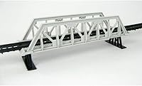 Vista 3 de Modelo de ferrocarriles y trenes HO Escala Puente Modelo Edificio Accesorio DIY