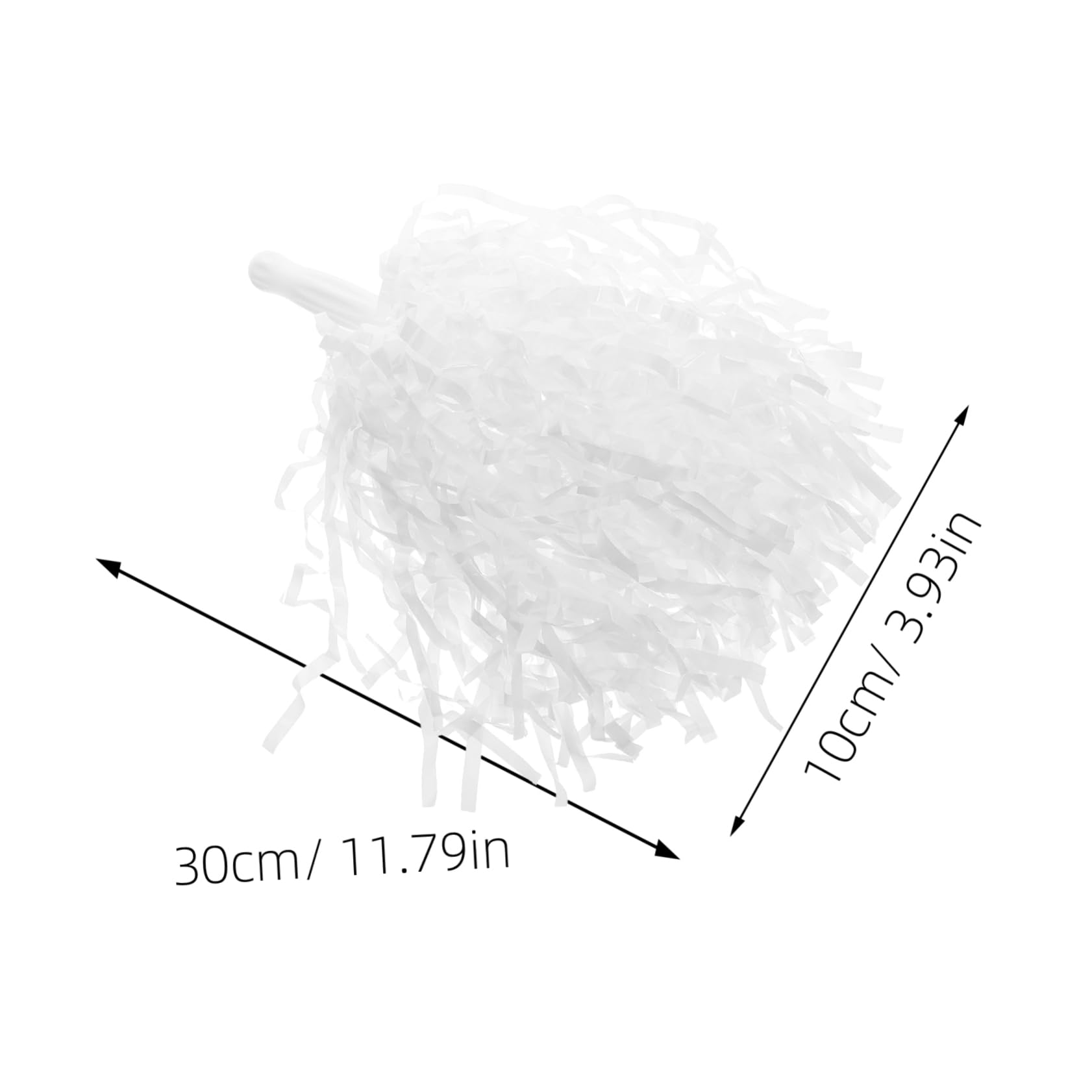 ibasenice 12Pcs Cheerleader Pompoms Dance Team Decorations for Performances and Party Events Durable and Eye Catching Cheerleading Props