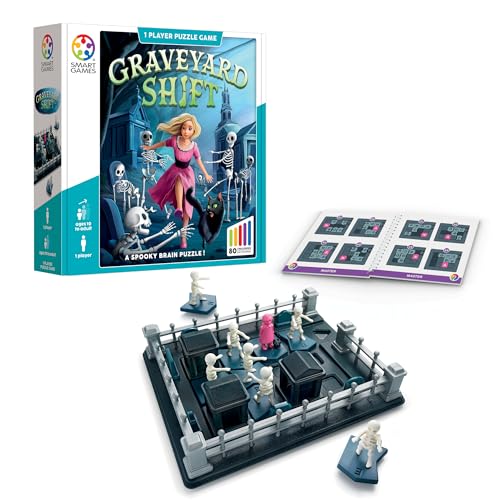 SmartGames Graveyard Shift Juego Lógico de Puzzle miniatura 1