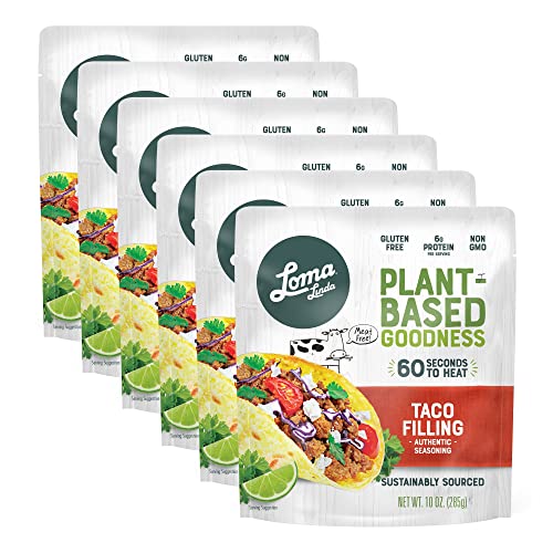 Loma Linda - Plant-Based Complete Meal Solution Packets (Taco Filling (10 oz.), 6 pack)