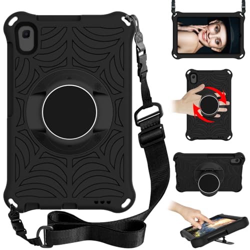 Coque Huawei MediaPad M6 8.4 antichoc enfant avec support et poignée noir