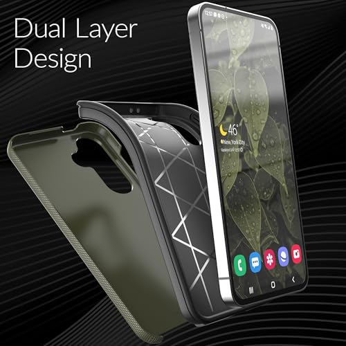 Image of Crave for Samsung Galaxy S24 FE Case, Shockproof Protection Dual Layer Case for Samsung Galaxy S24 FE (6.7 inch) - Sage
