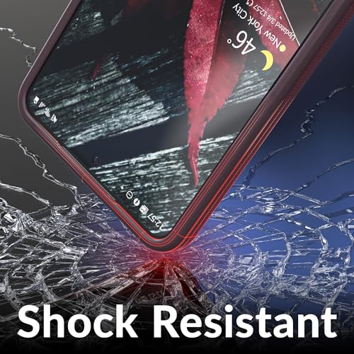 Image of Crave for Samsung Galaxy S26 Plus Case, Compatible with MagSafe Shockproof Protection Dual Layer Case for Samsung Galaxy S26 Plus (6.7 inch) - Berry
